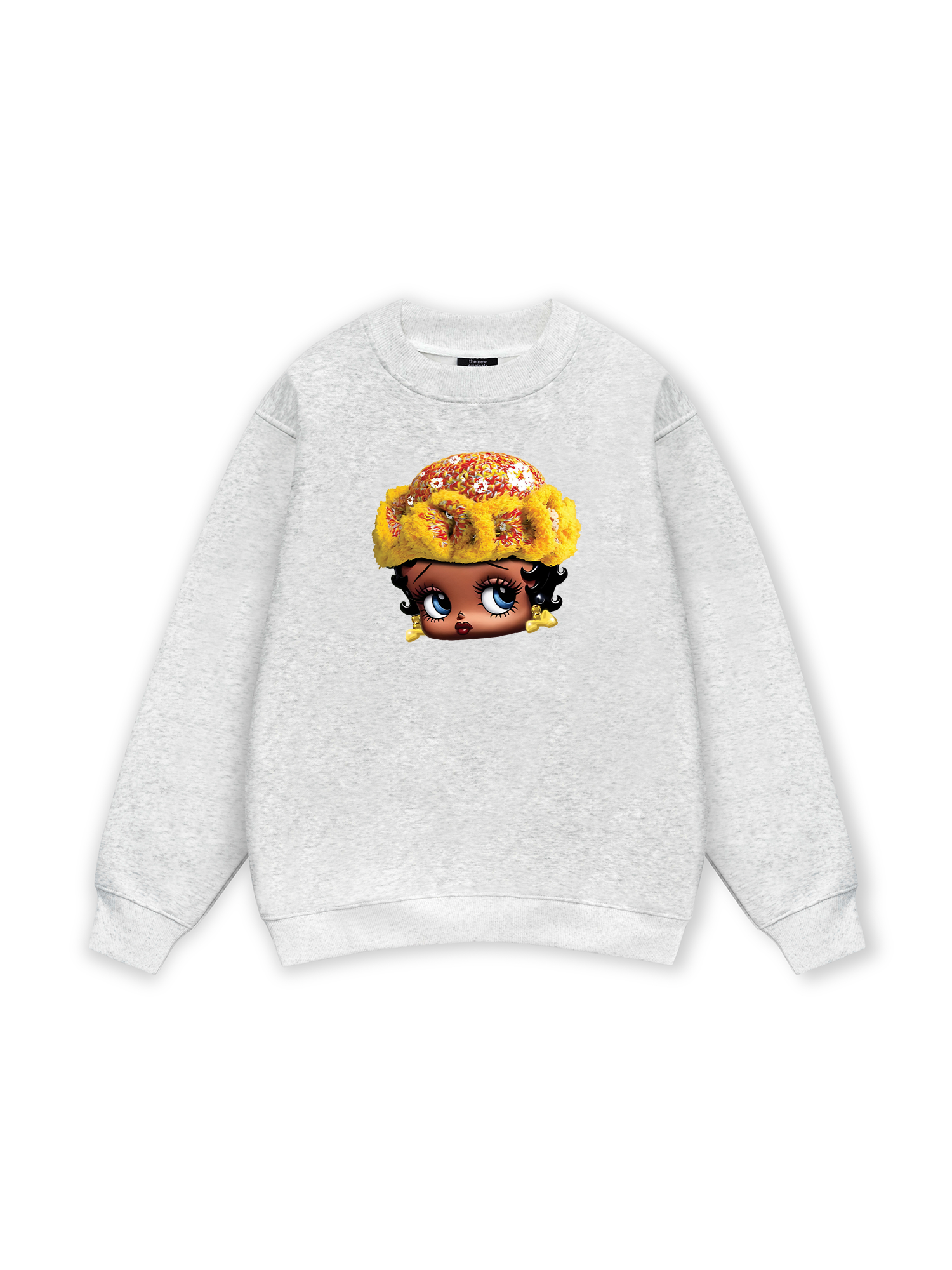 Flower Sun Knit Hat Cartoon Head Sweater