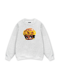 Flower Sun Knit Hat Cartoon Head Sweater