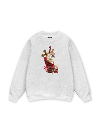 Gem Cross Ice Cream Sweater
