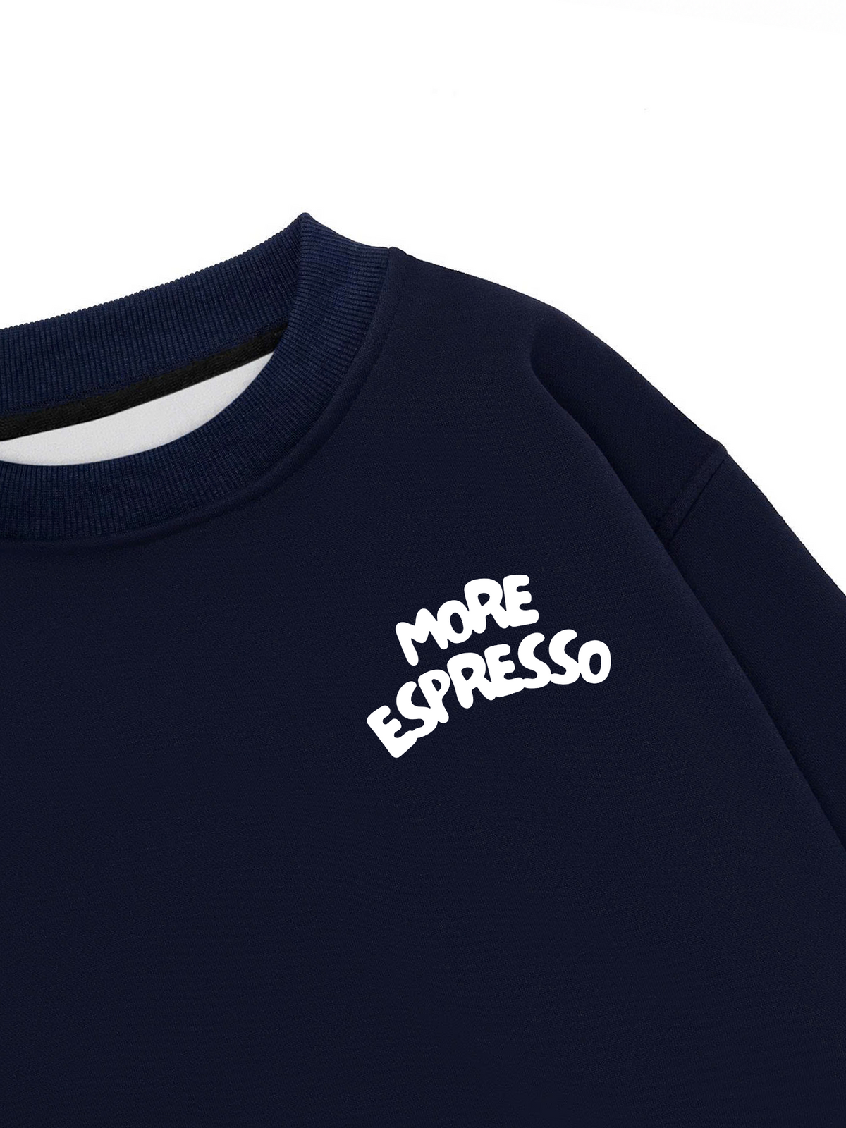 Áo Sweater Nỉ Hai Da More Espresso