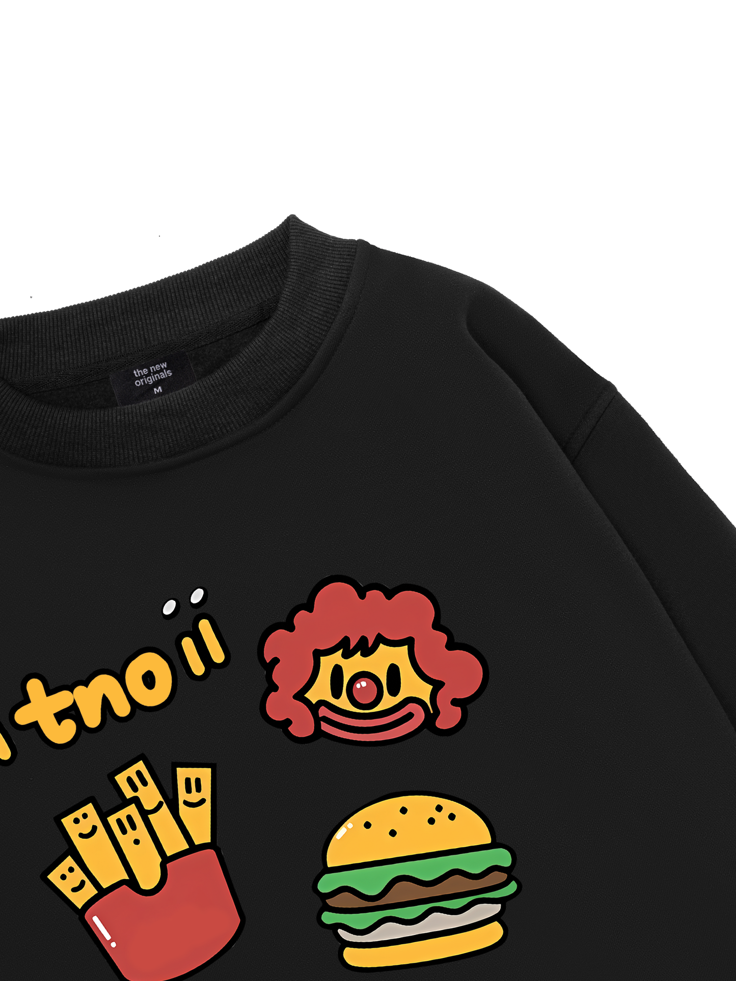 Sweet Pastry Burger Fry Sweater