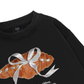 Sweet Pastry Silver Bow  Sweater