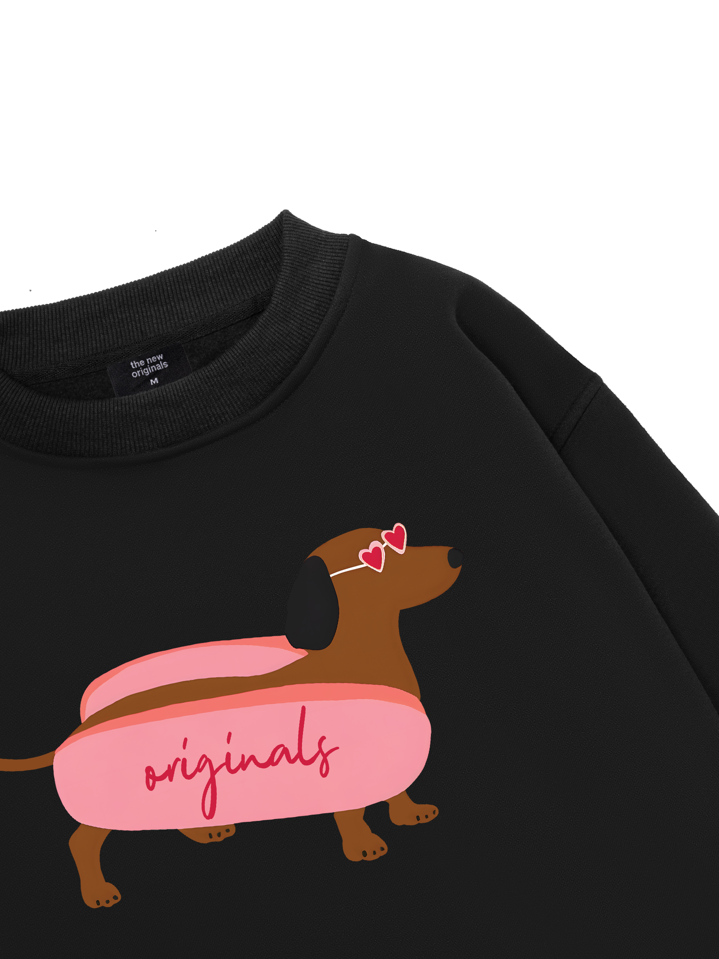 Pink Dachshund Sweater