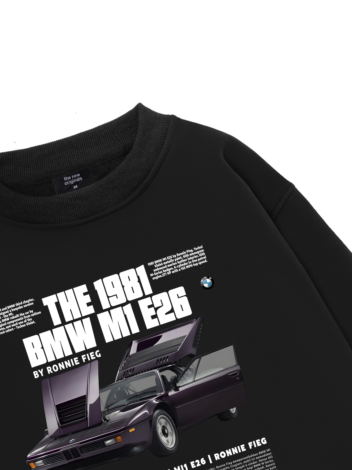 CAR The 1981 BMW M1 E26 Sweater