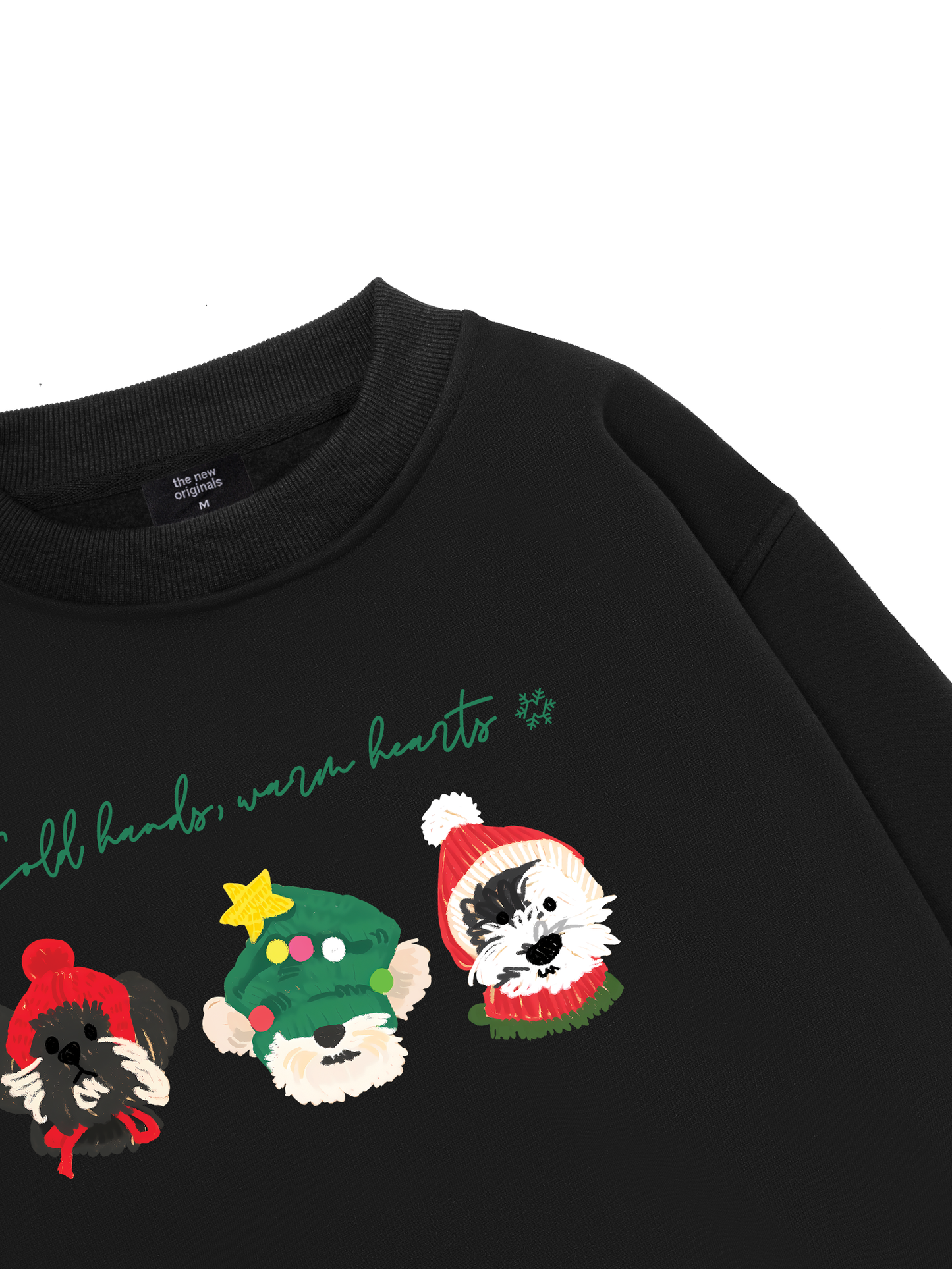 Animal Mood Cold Hand Warrm Heart Sweater