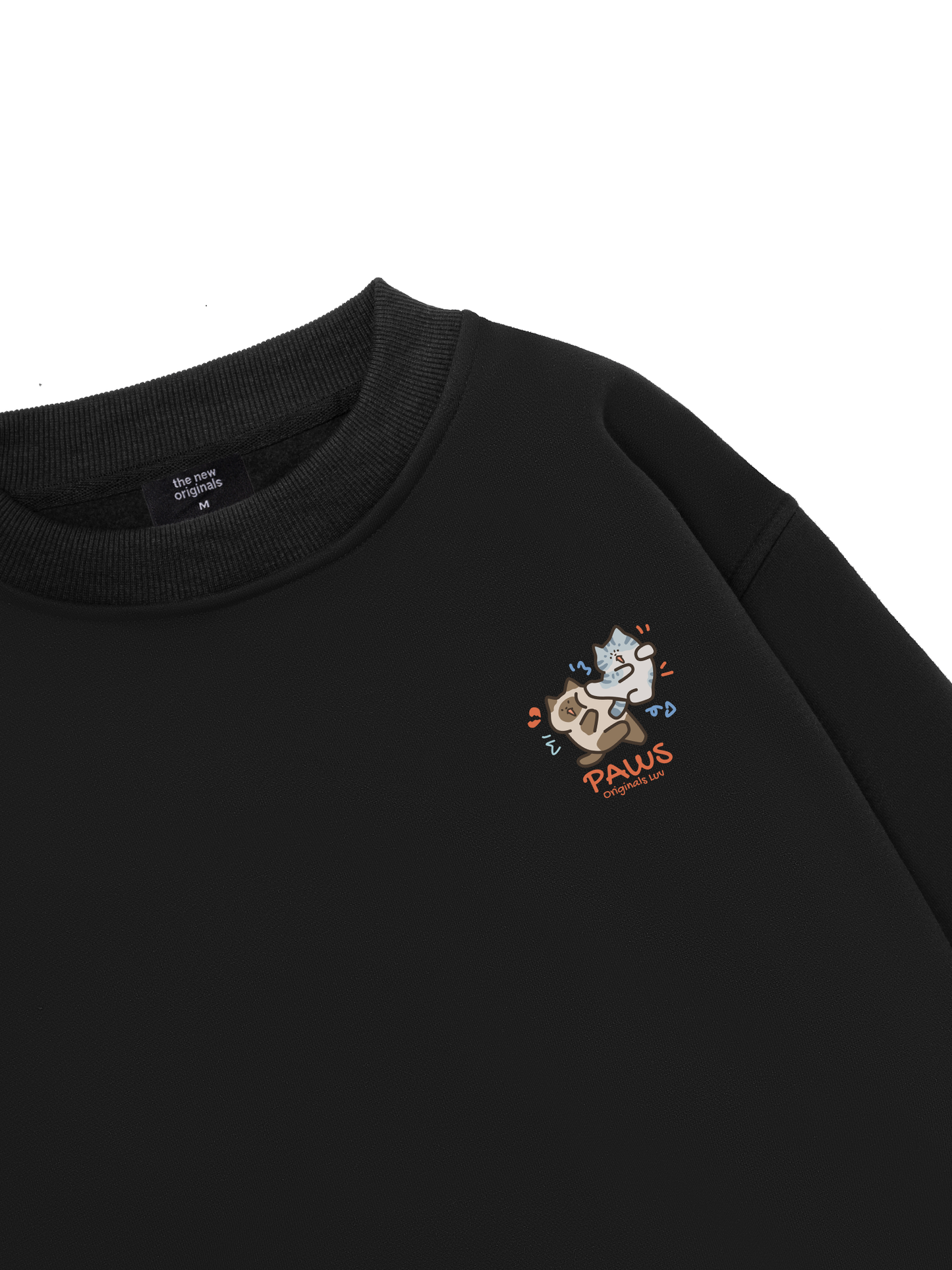 Paws Luv Cat Couple Sweater
