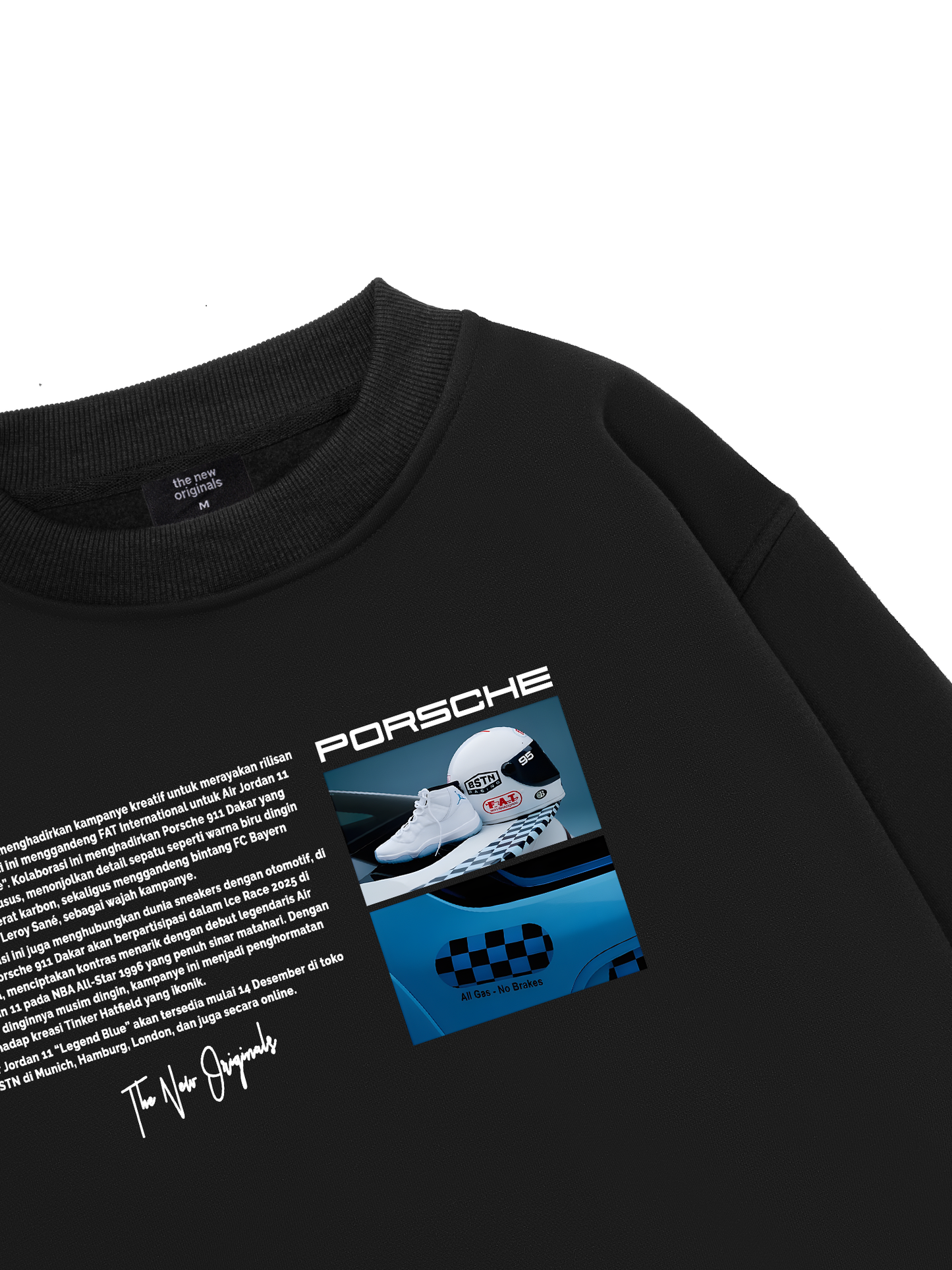 CAR Porsche 911 Blue Legend Sweater