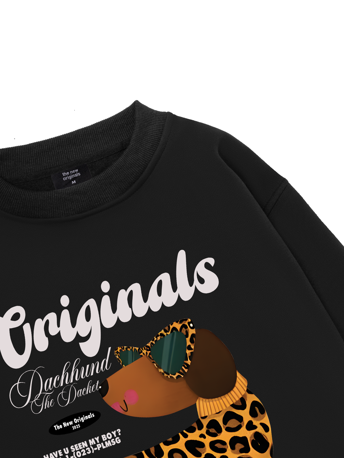 Leopard Dachshund Sweater