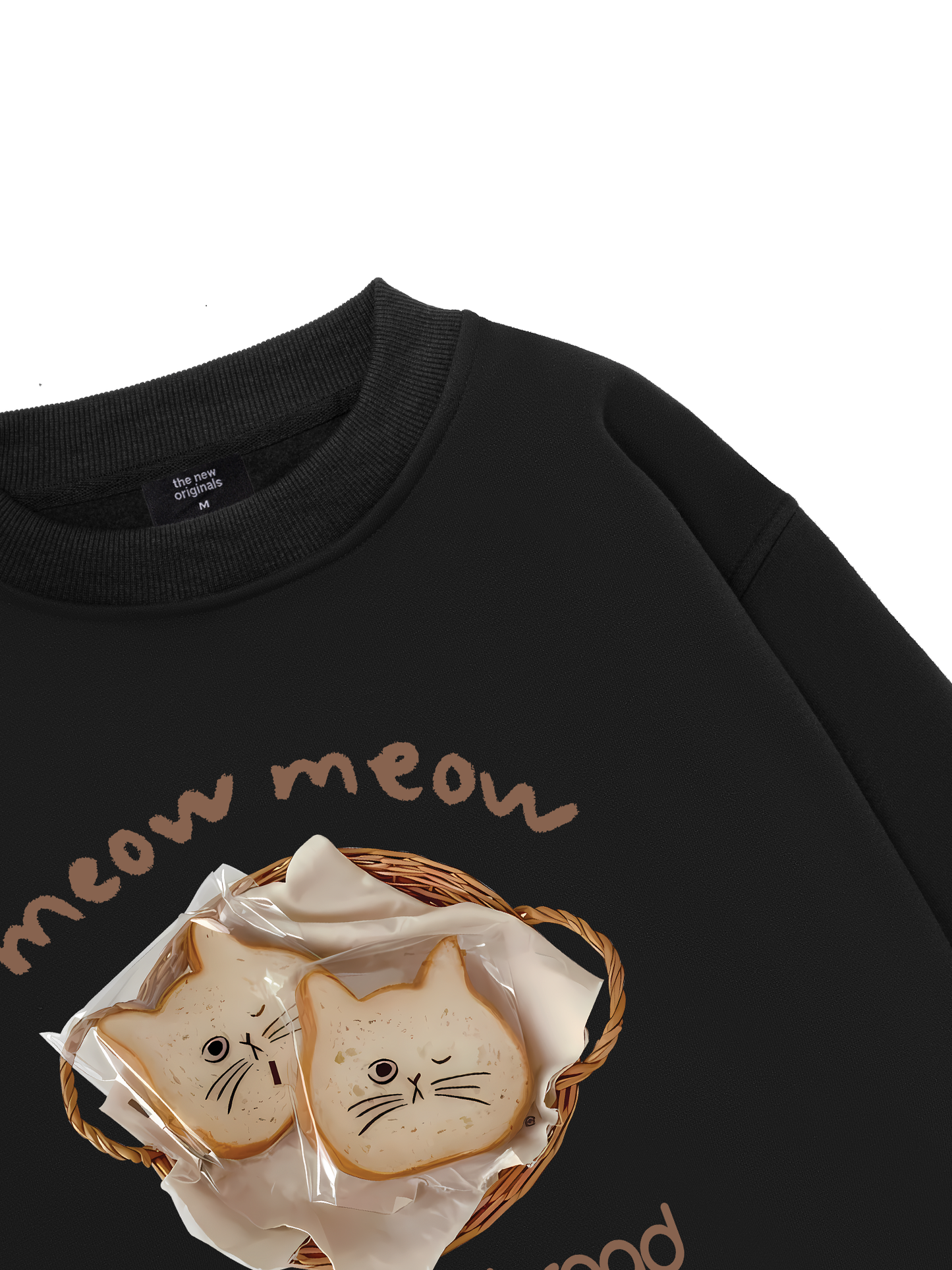 Sweet Pastry Meow Meow Bead Sweater