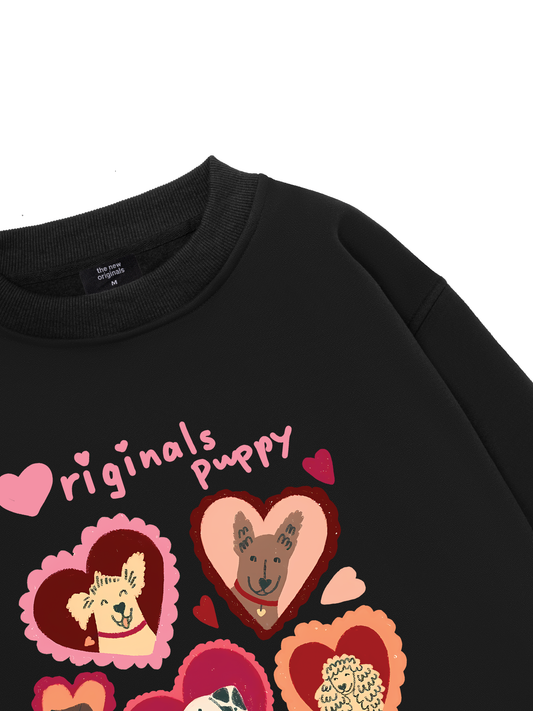 Animal Puppy Heart Sweater