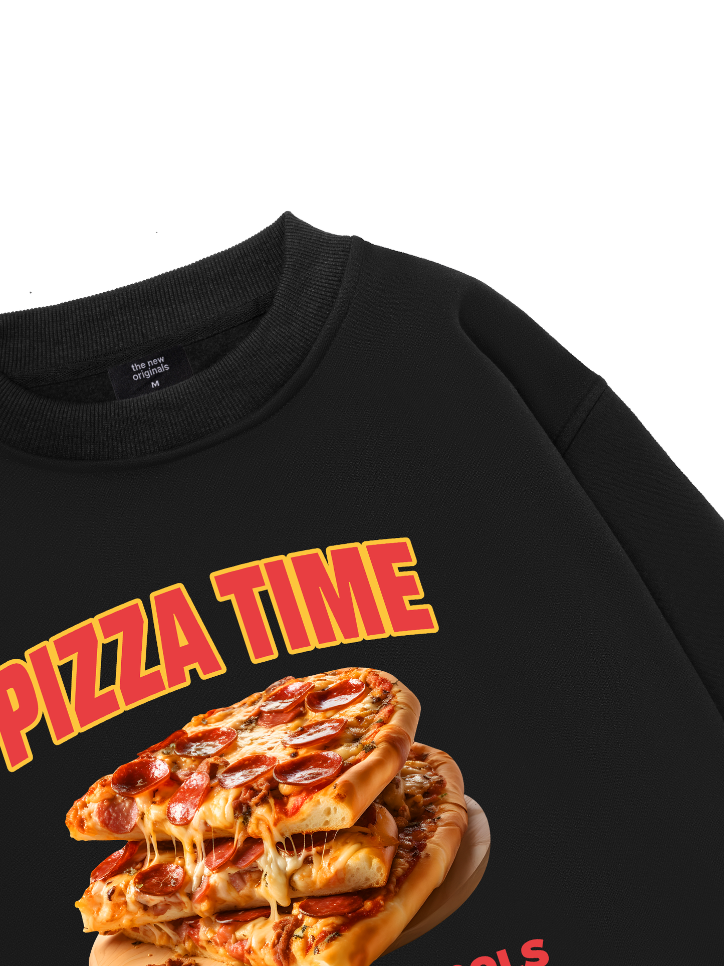 Foody Pizza Time Sweater