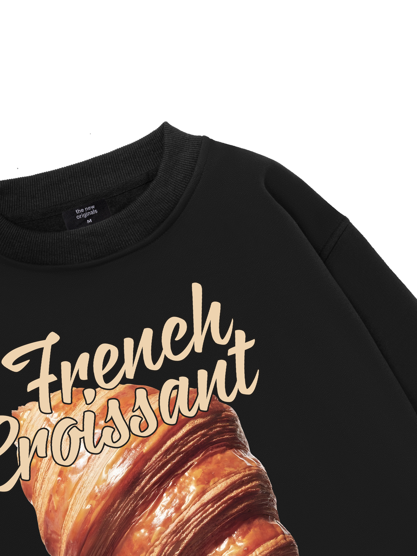 Foody French Croissant Sweater