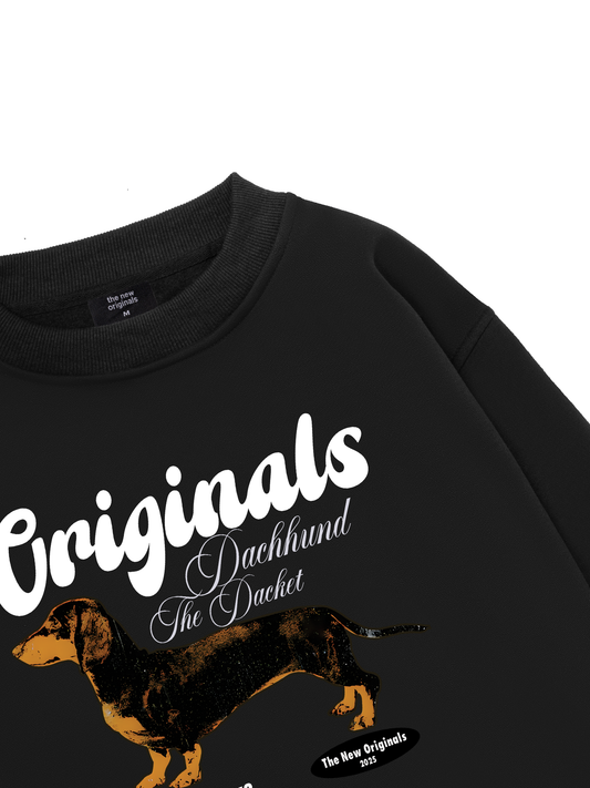 Retro Dachshund Sweater