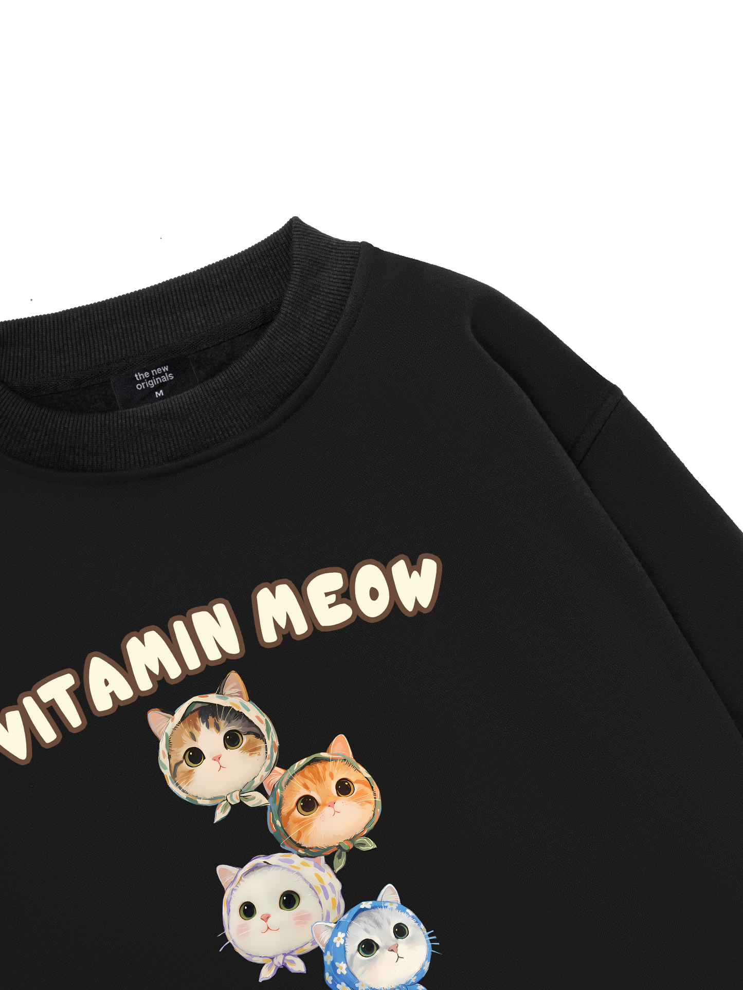 Four Cat Vitamin Meow Sweater
