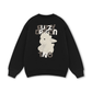 Fuzzy Font Dragon Sweater