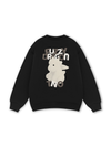 Fuzzy Font Dragon Sweater