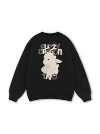 Fuzzy Font Dragon Sweater