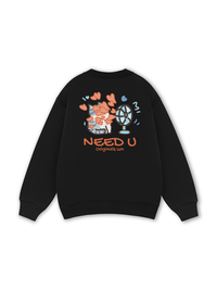 Need You Cat Couple Sweater