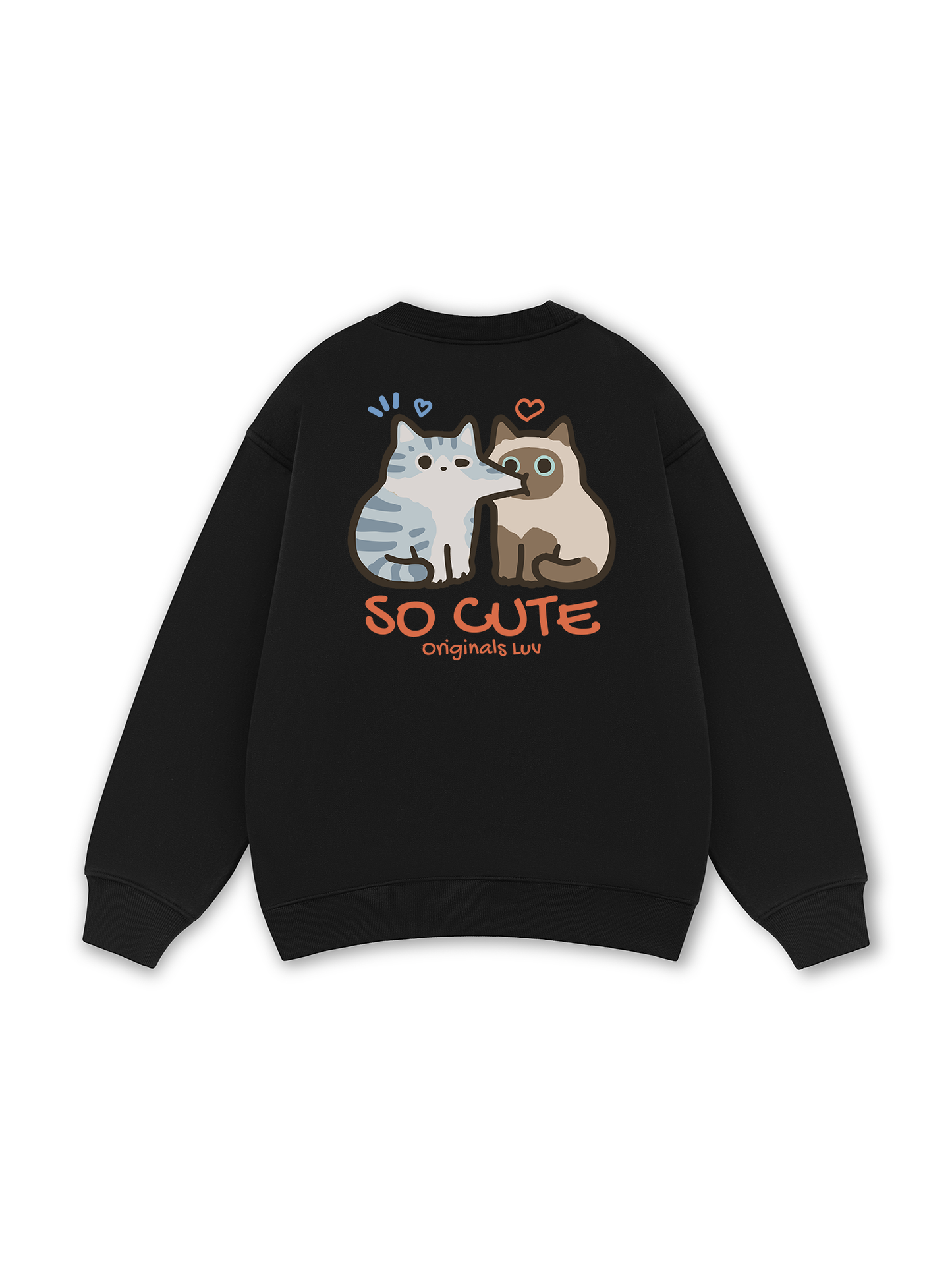 So Cute Cat Couple Sweater