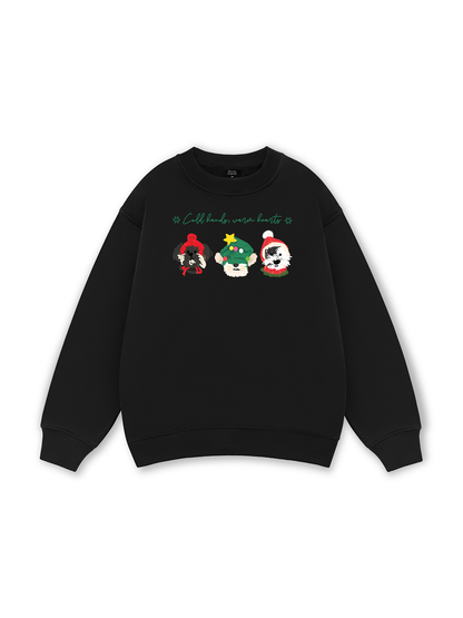 Animal Mood Cold Hand Warrm Heart Sweater