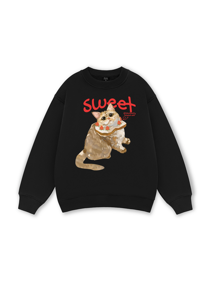 Strawberry Bread Cat Sweater