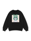 Animal Mood Meow Green Pink Sweater