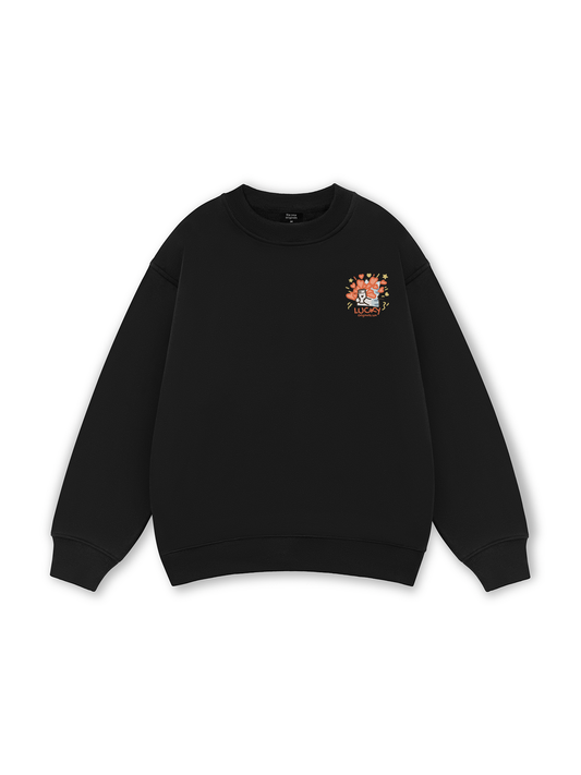 Lucky Luv Cat Couple Sweater