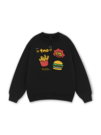 Sweet Pastry Burger Fry Sweater