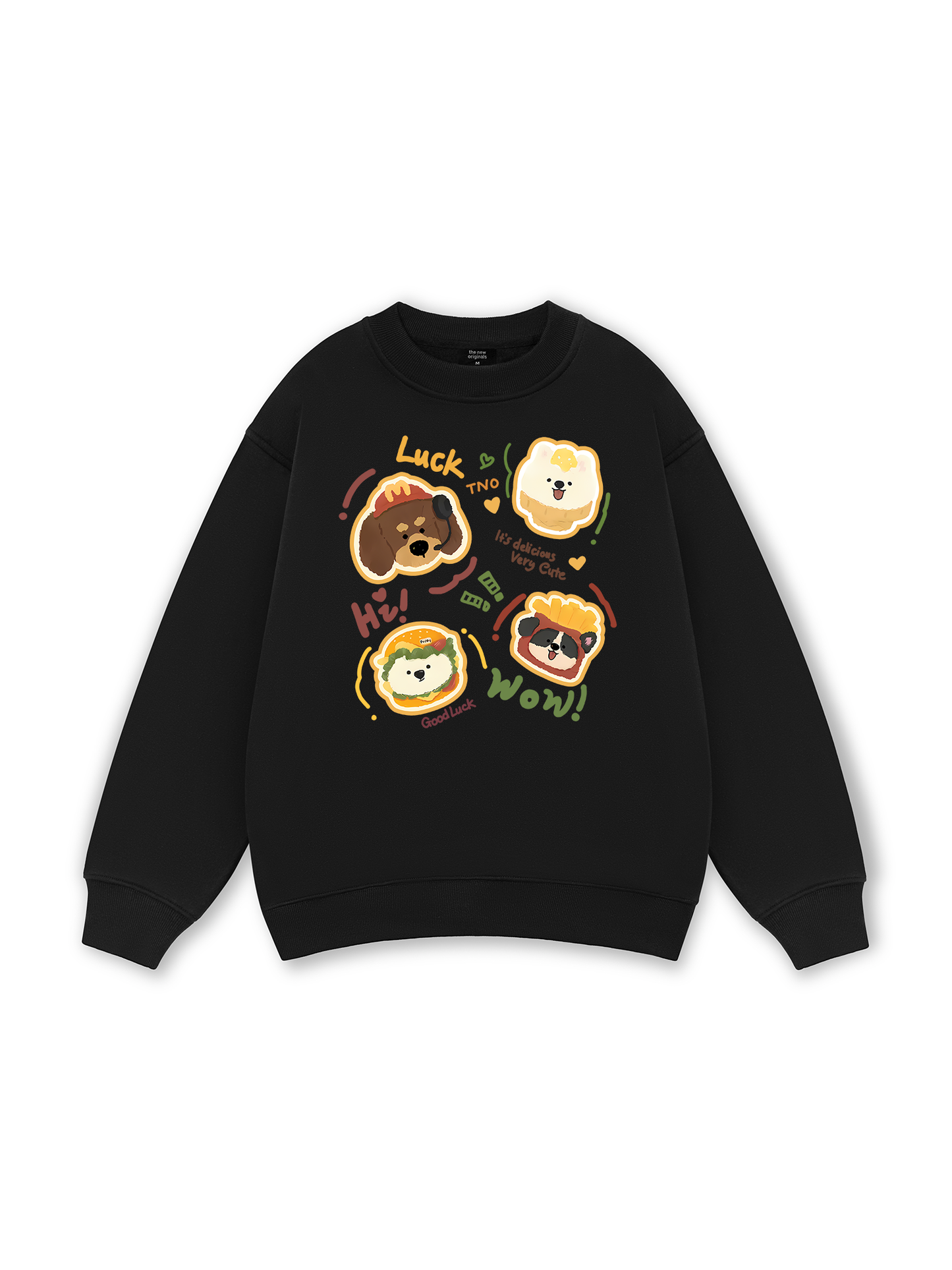 Sweet Pastry Cute Humburger Sweater