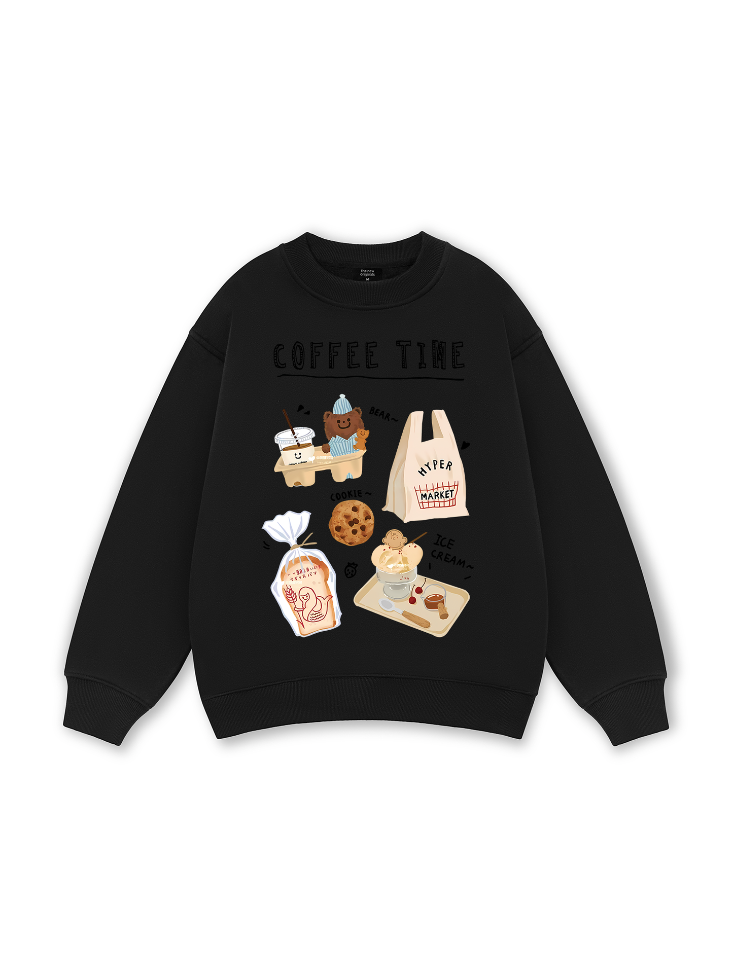 Sweet Pastry Coffee Time Sweater