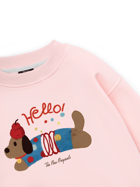 Animal Hello Cute Puppy Sweater