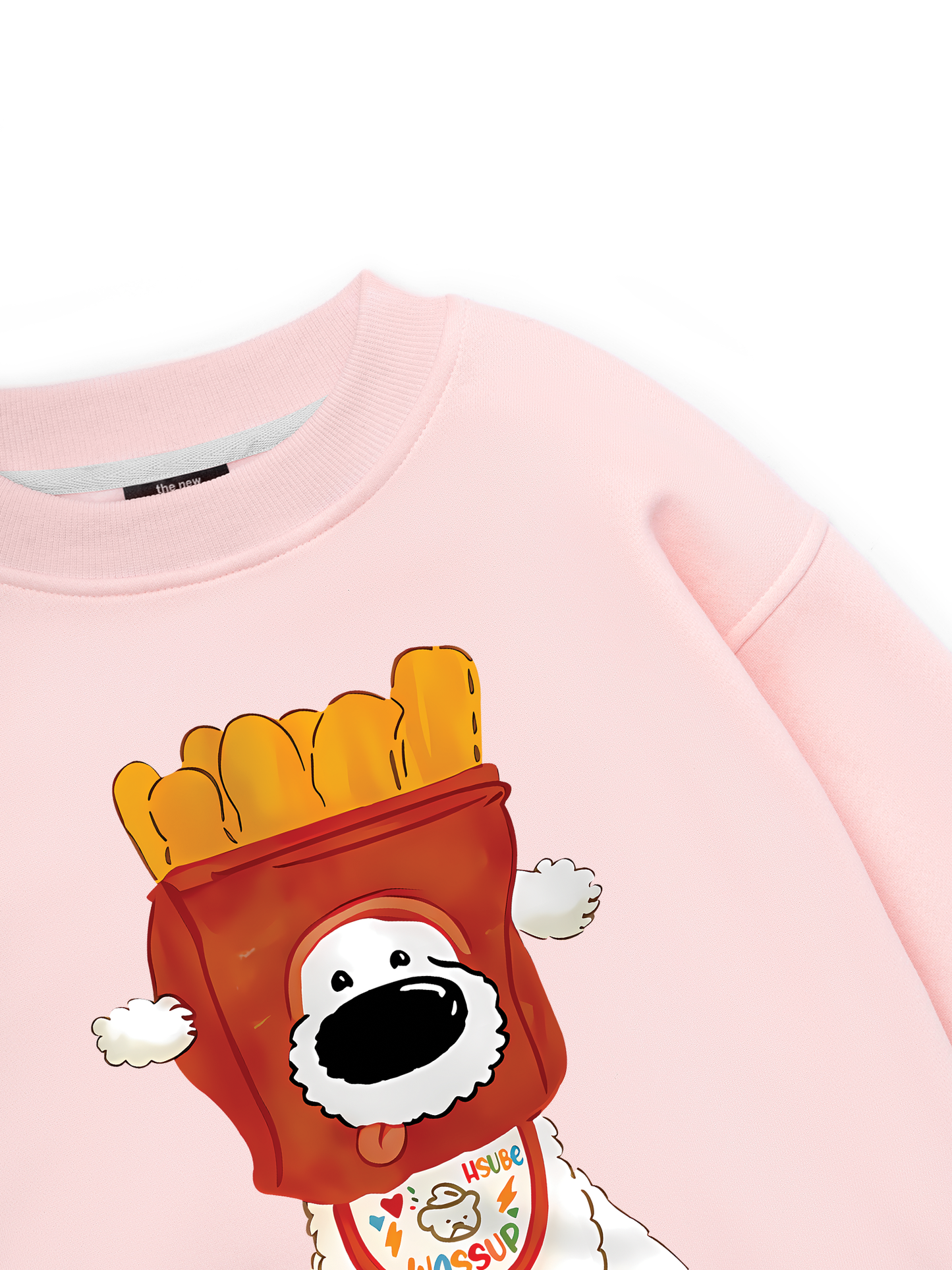 Sweet Pastry Cute Dog With Bread Sweater