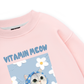 Flower With Meow Sweater