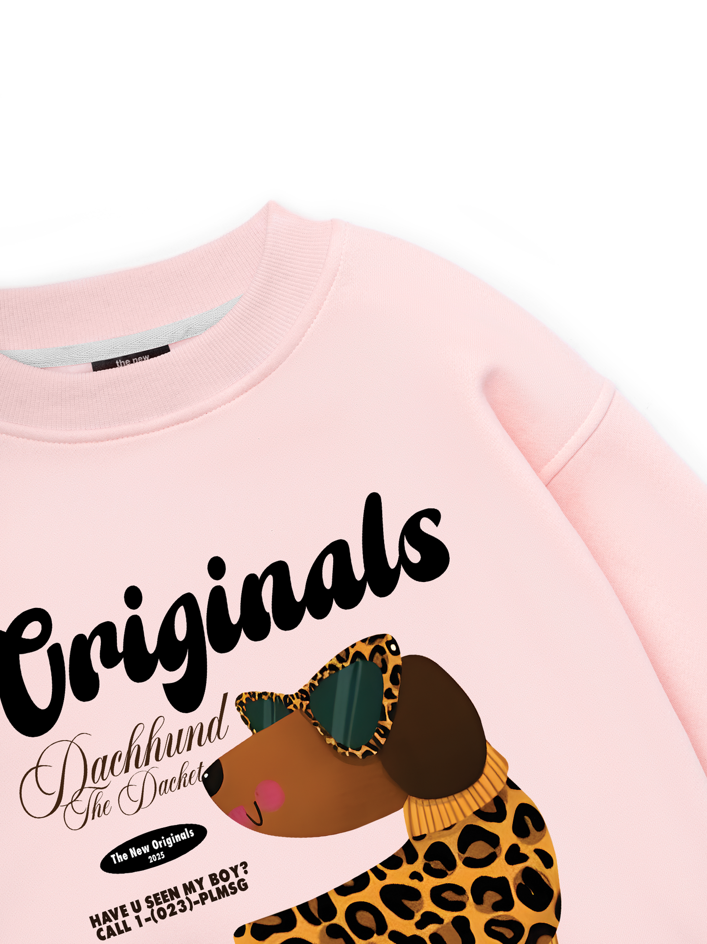 Leopard Dachshund Sweater