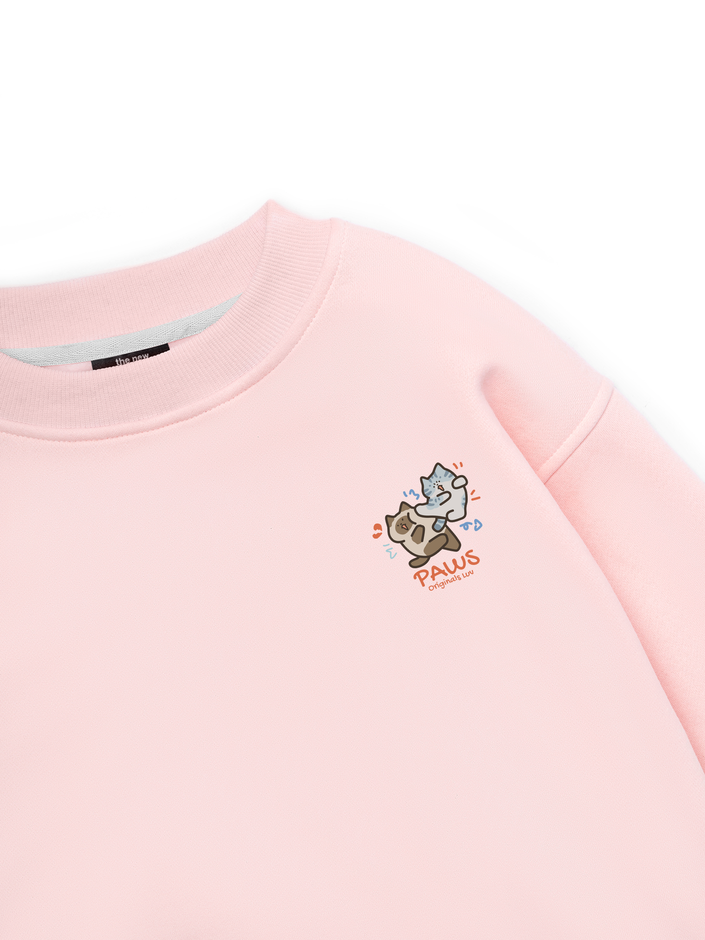 Paws Luv Cat Couple Sweater