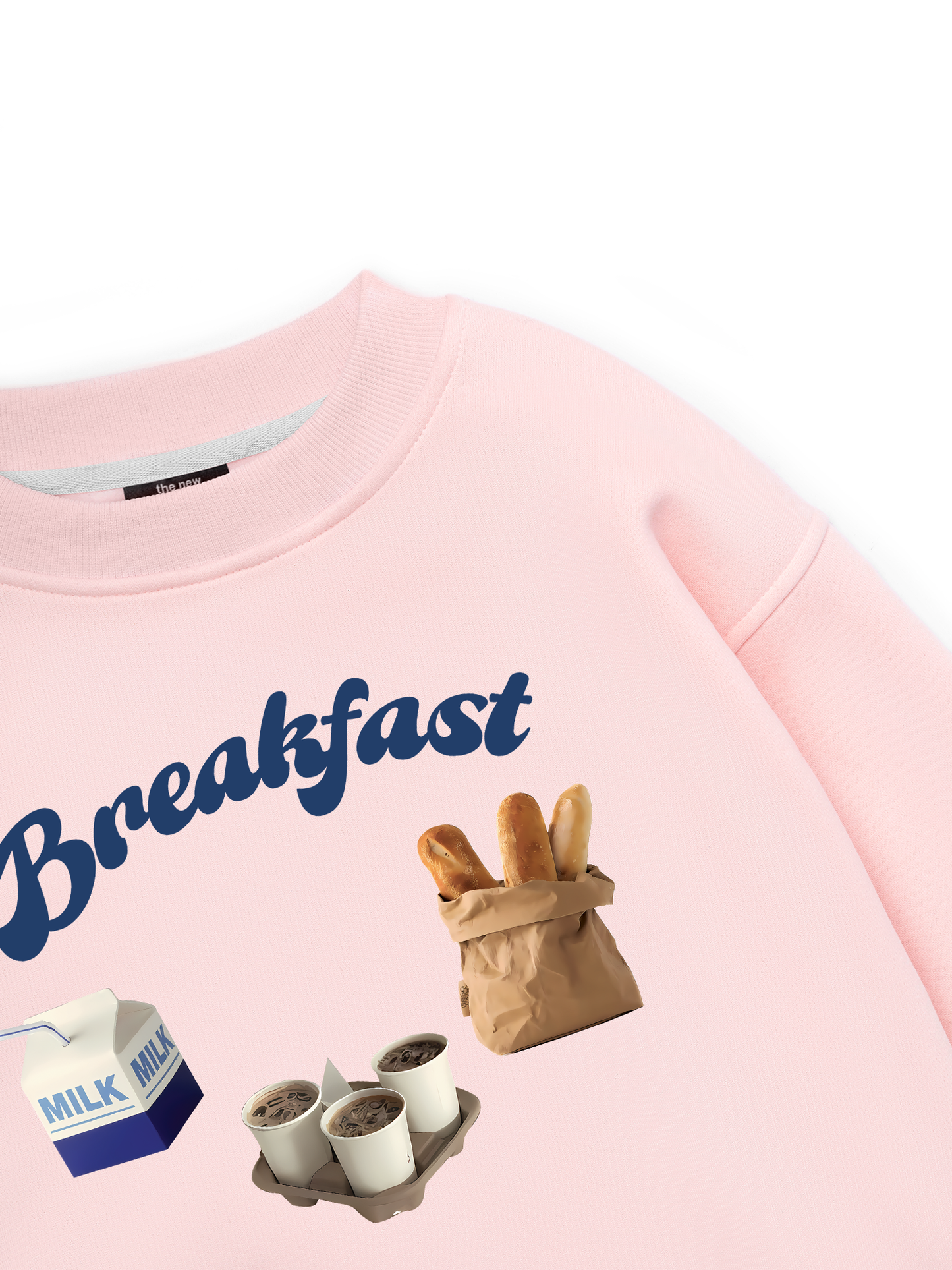 Sweet Pastry Milk And Bread  Sweater