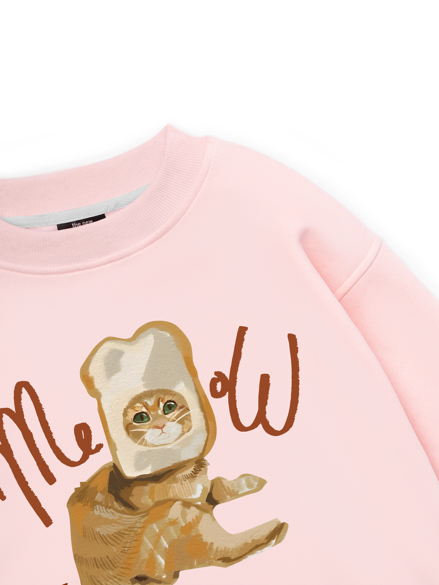 Toast Face Cat Sweater