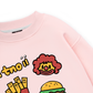 Sweet Pastry Burger Fry Sweater