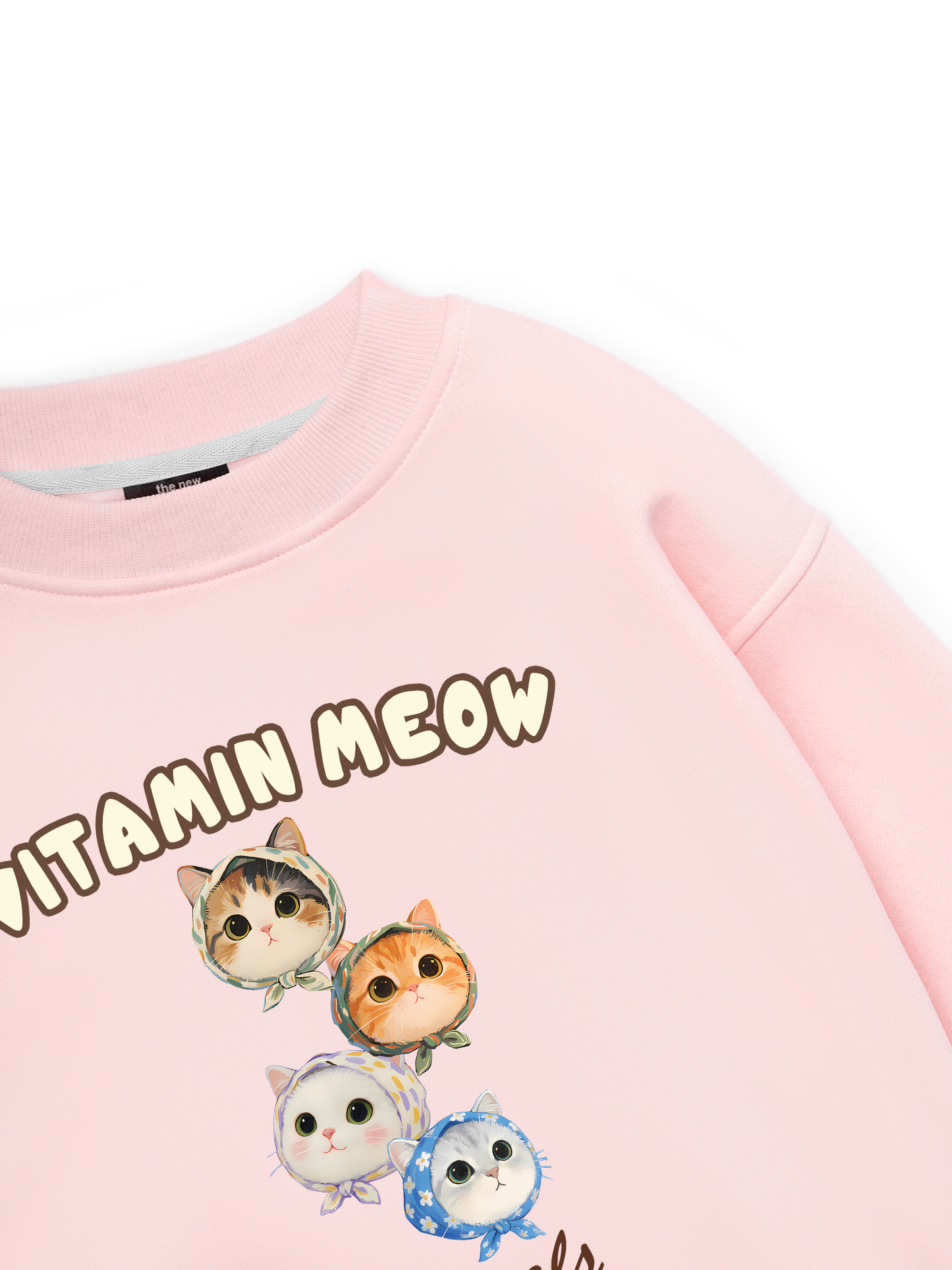 Four Cat Vitamin Meow Sweater