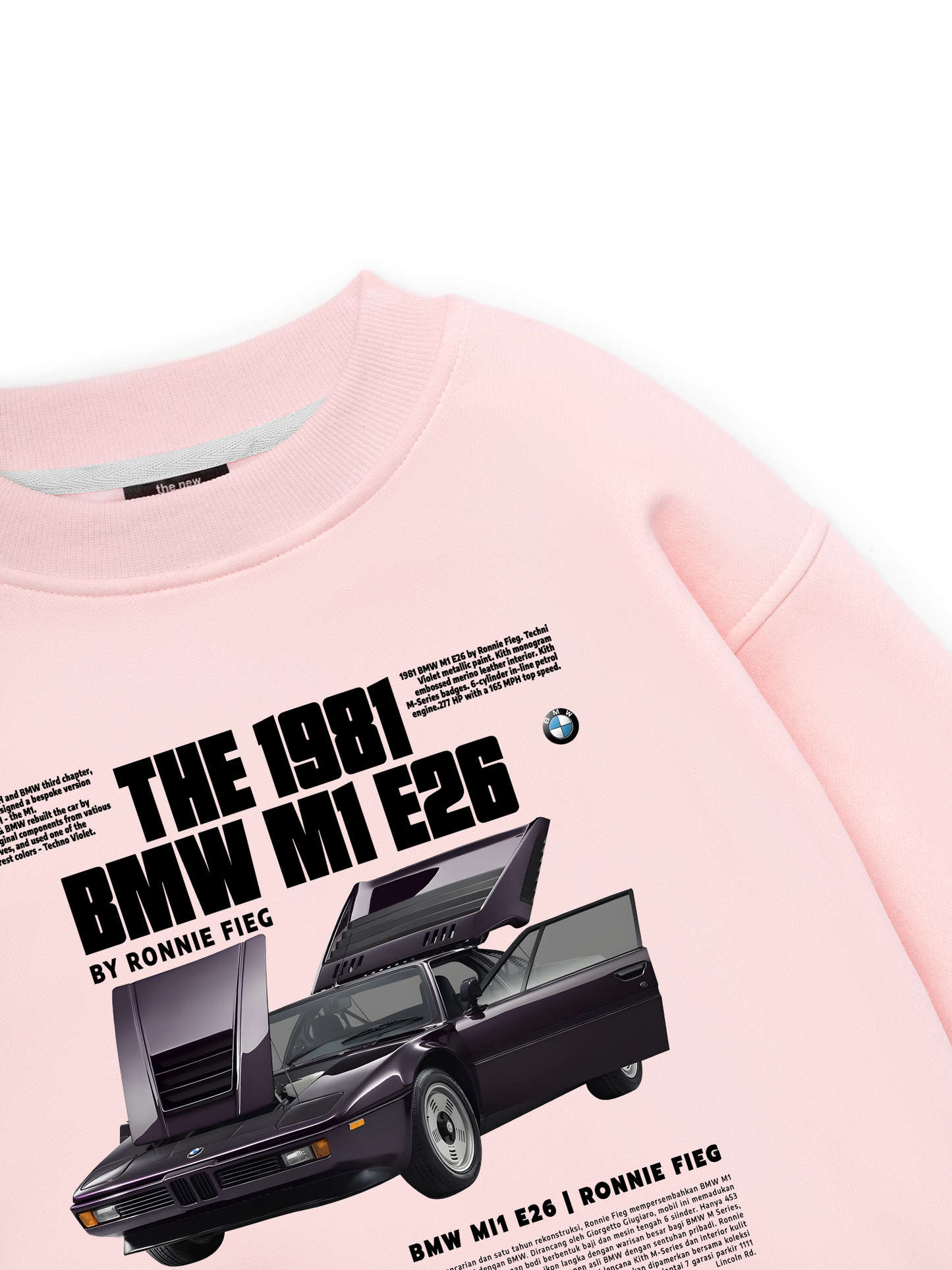 CAR The 1981 BMW M1 E26 Sweater