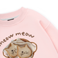 Sweet Pastry Meow Meow Bead Sweater