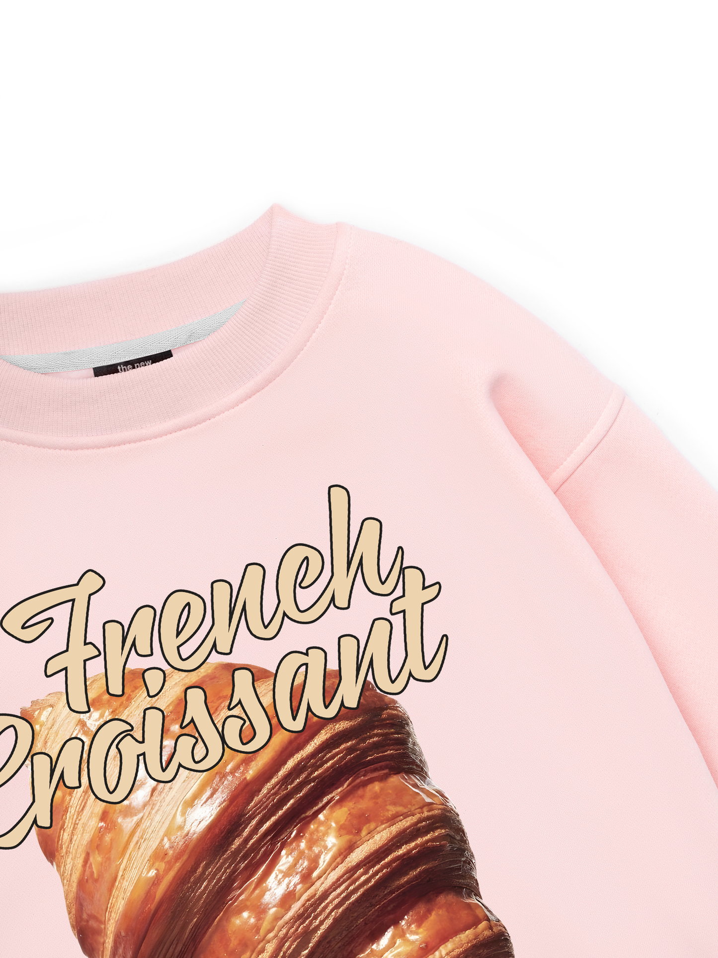 Foody French Croissant Sweater