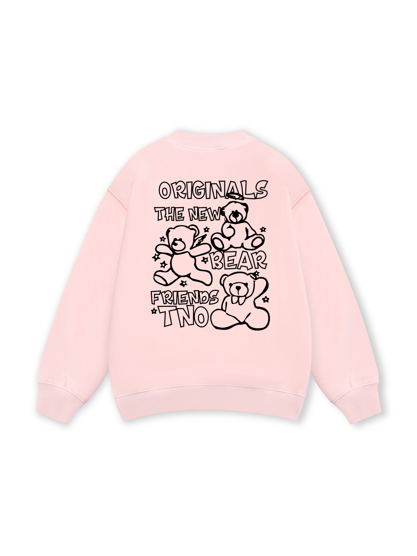 Bear Friends Doodle Artwork Sweater
