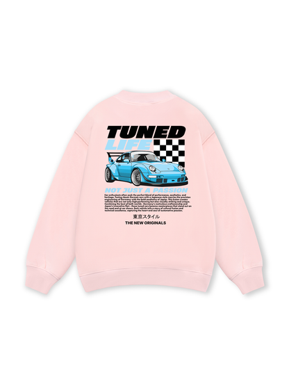 CAR Tuned Blue Sweater