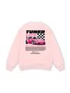 CAR Tuned Pink Sweater
