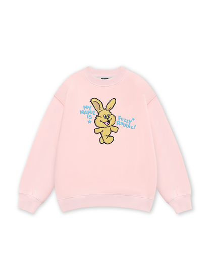 My Name Is Fuzzy Rabbit Sweater