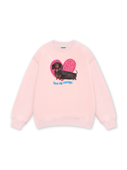 Animal Mood love my sausage Sweater