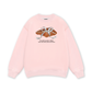 Sweet Pastry Silver Bow  Sweater