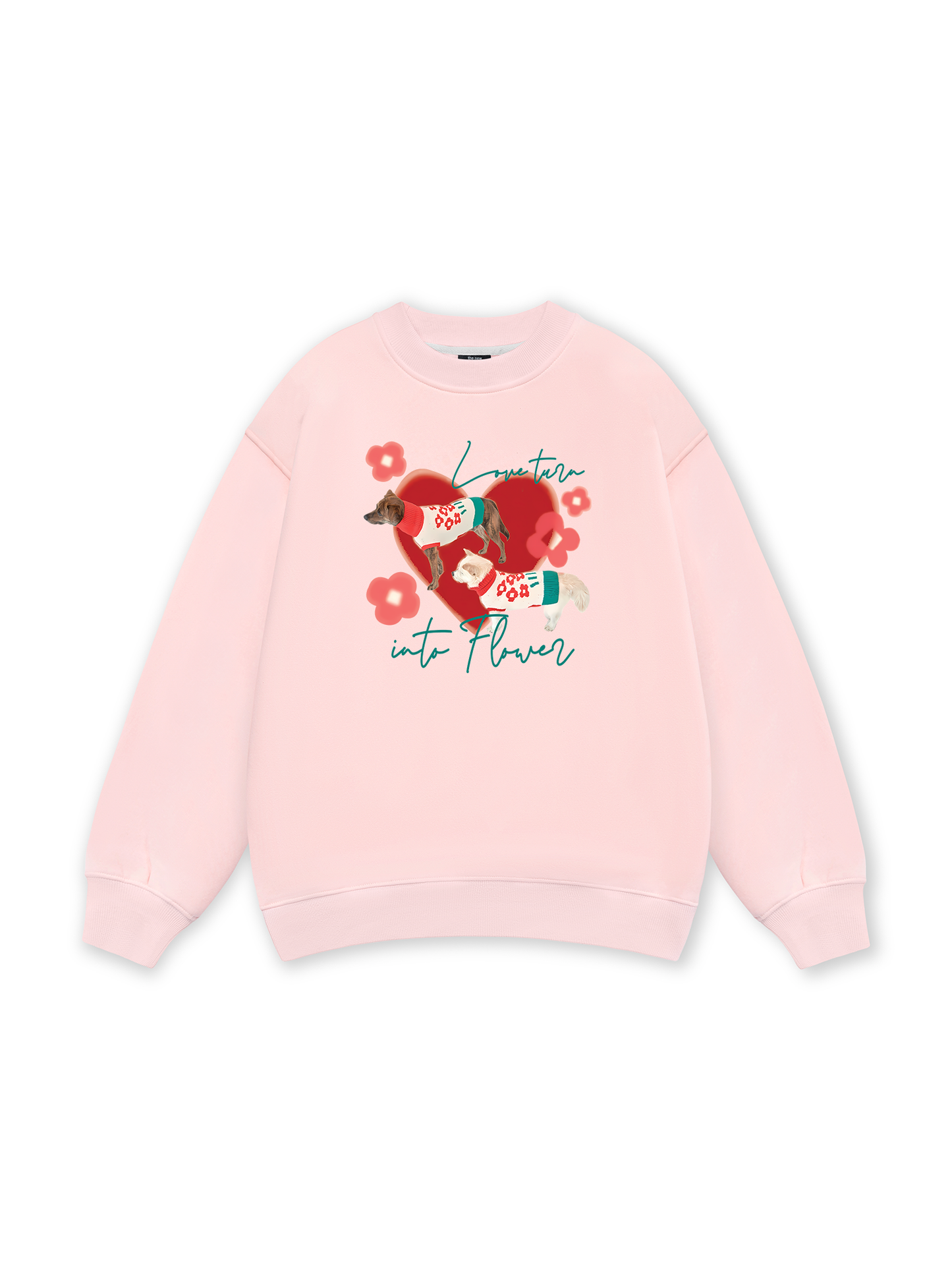 Animal Mood Love Turr Into Flower Sweater