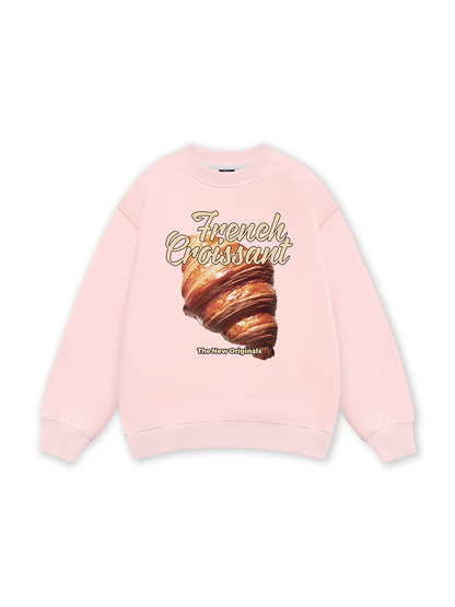 Foody French Croissant Sweater